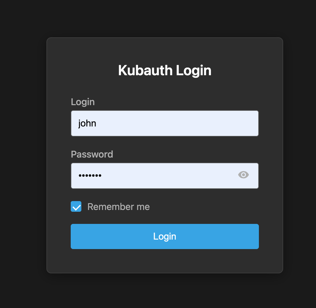 login
